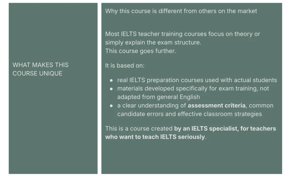 How to teach IELTS